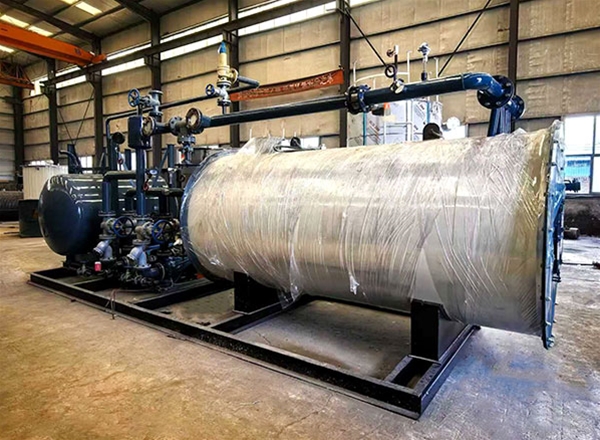 80萬(wàn)大卡油氣兩用整裝鍋爐